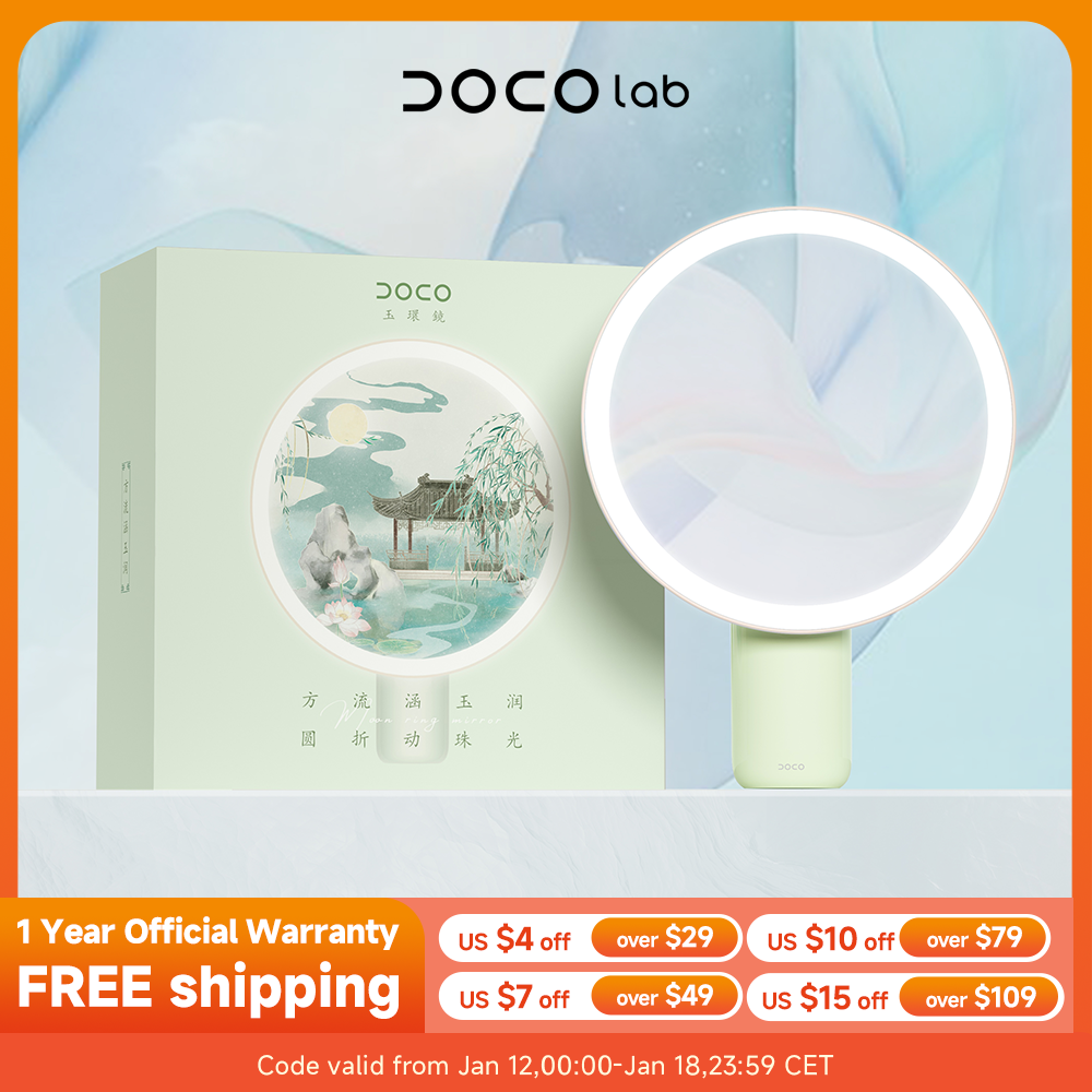 Beauty Lab Makeup - DOCO Table Makeup Mirror LED Light