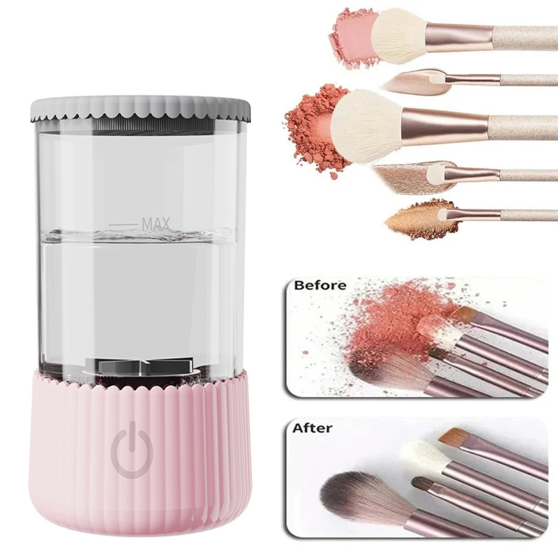 Beauty Makeup Brushes - 3 In 1 Electric Makeup Brush