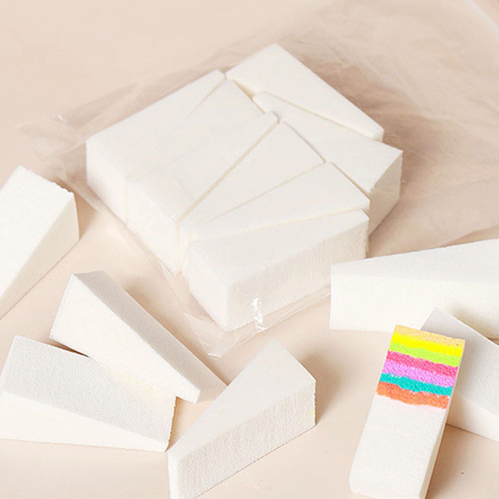 Nail Art Stamping Kit - 30Pcs High Grade Triangle Sponge Nail
