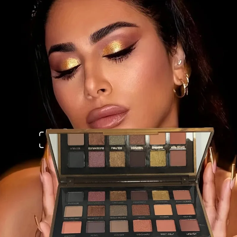 Beauty Huda Makeup - Huda beauty 18 Colors Empowered Eyeshadow