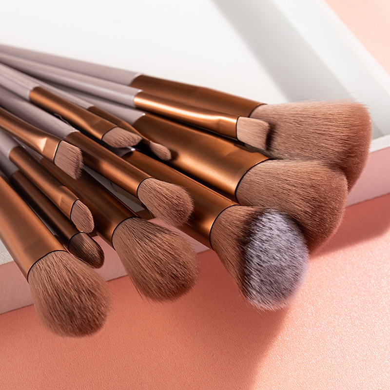 Beauty Makeup Brushes - 13Pcs Professional Beauty Powder Blush Brush