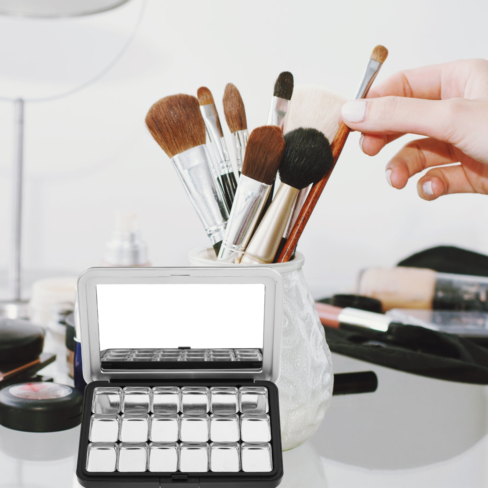 Eyeshadow Palette - Magnetic Eyeshadow Palette Empty Eyeshadow Pan