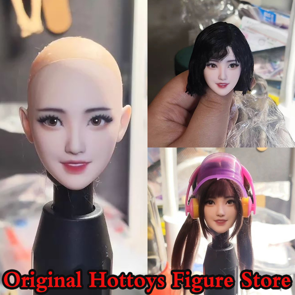 Just Beauty Makeup - 1/6 Scale Female Soldier Head Sculpture