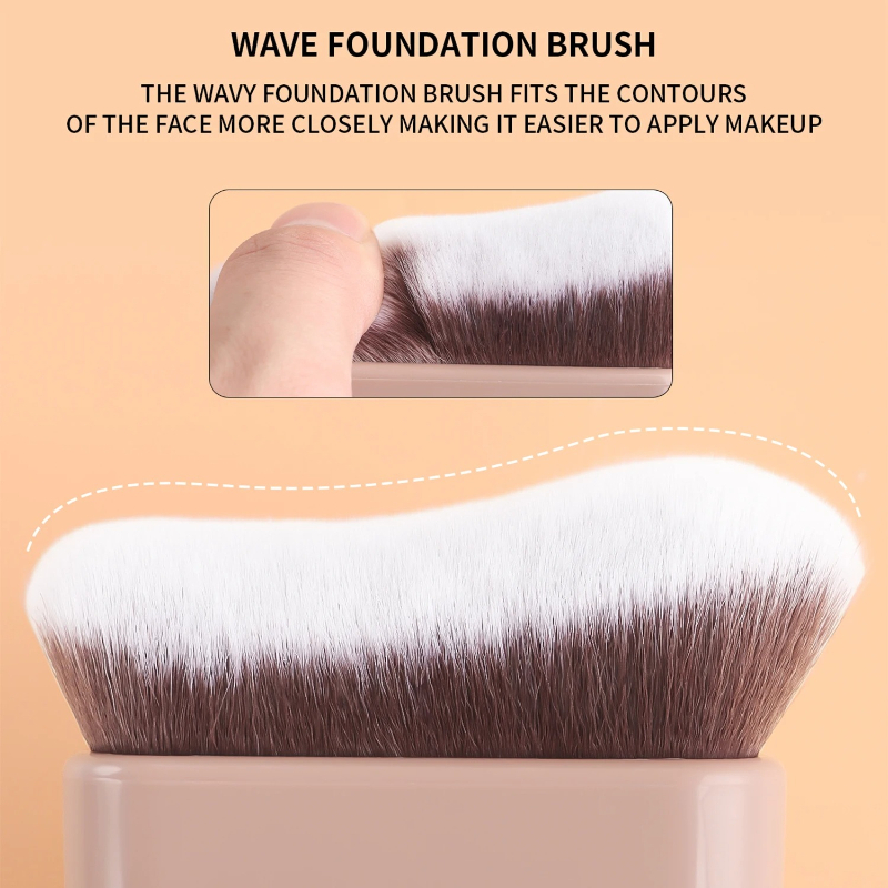1Pc Hand-held MakeupBrush, Fou - Beauty Makeup Brushes avaliação e preço