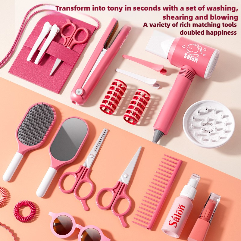 Girls Beauty Salon Set Kids Ha - Beauty Y Makeup avaliação e preço