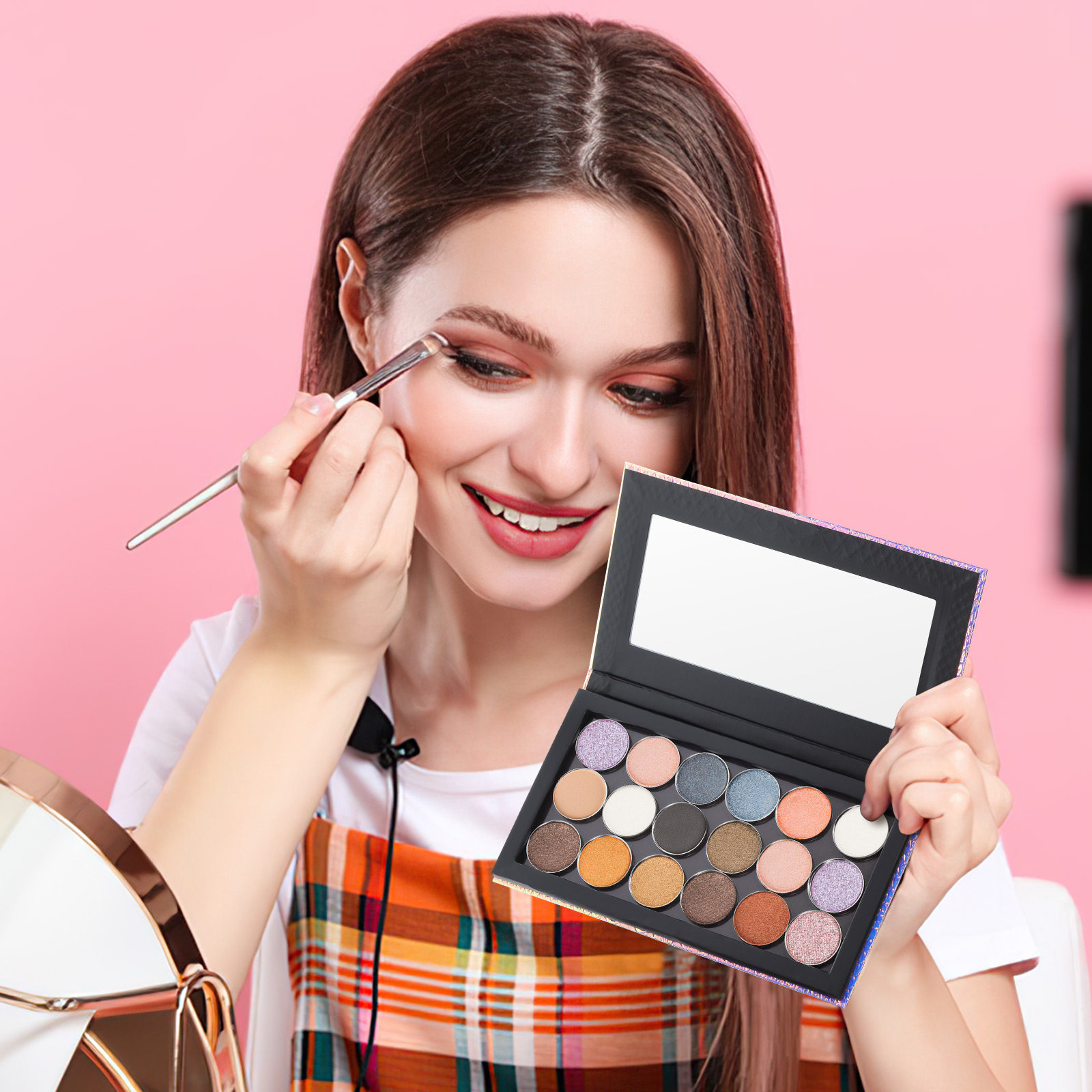 1Set Magnetic Makeup Palette E - Eyeshadow Palette avaliação e preço