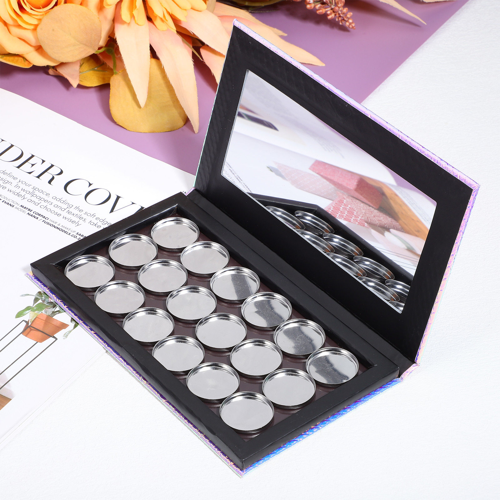 1Set Magnetic Makeup Palette E - Eyeshadow Palette avaliação e preço