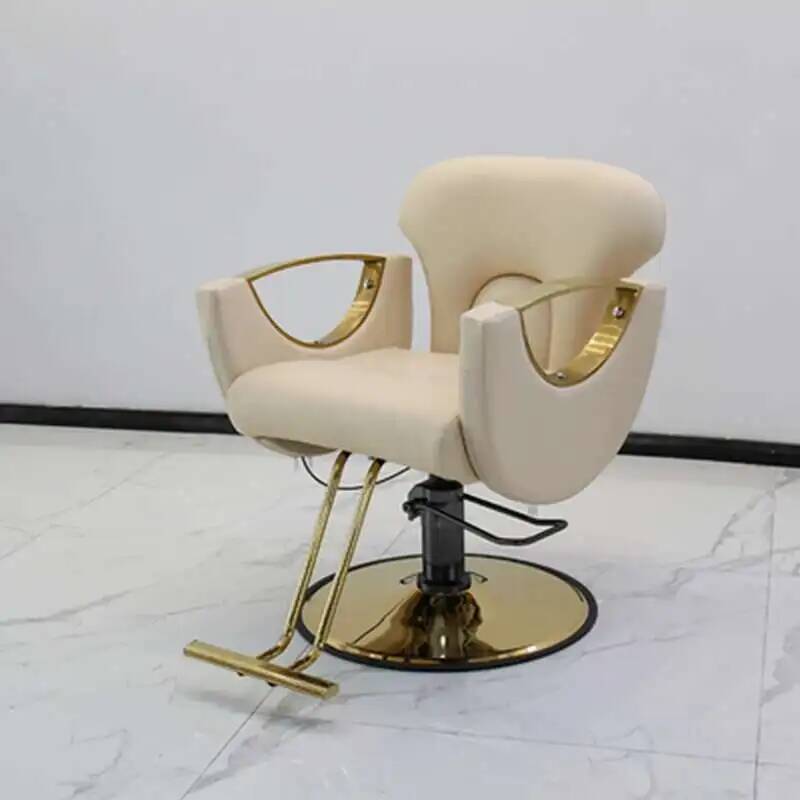 Comfortable White Barber Chair - Beauty Makeup Chair avaliação e preço