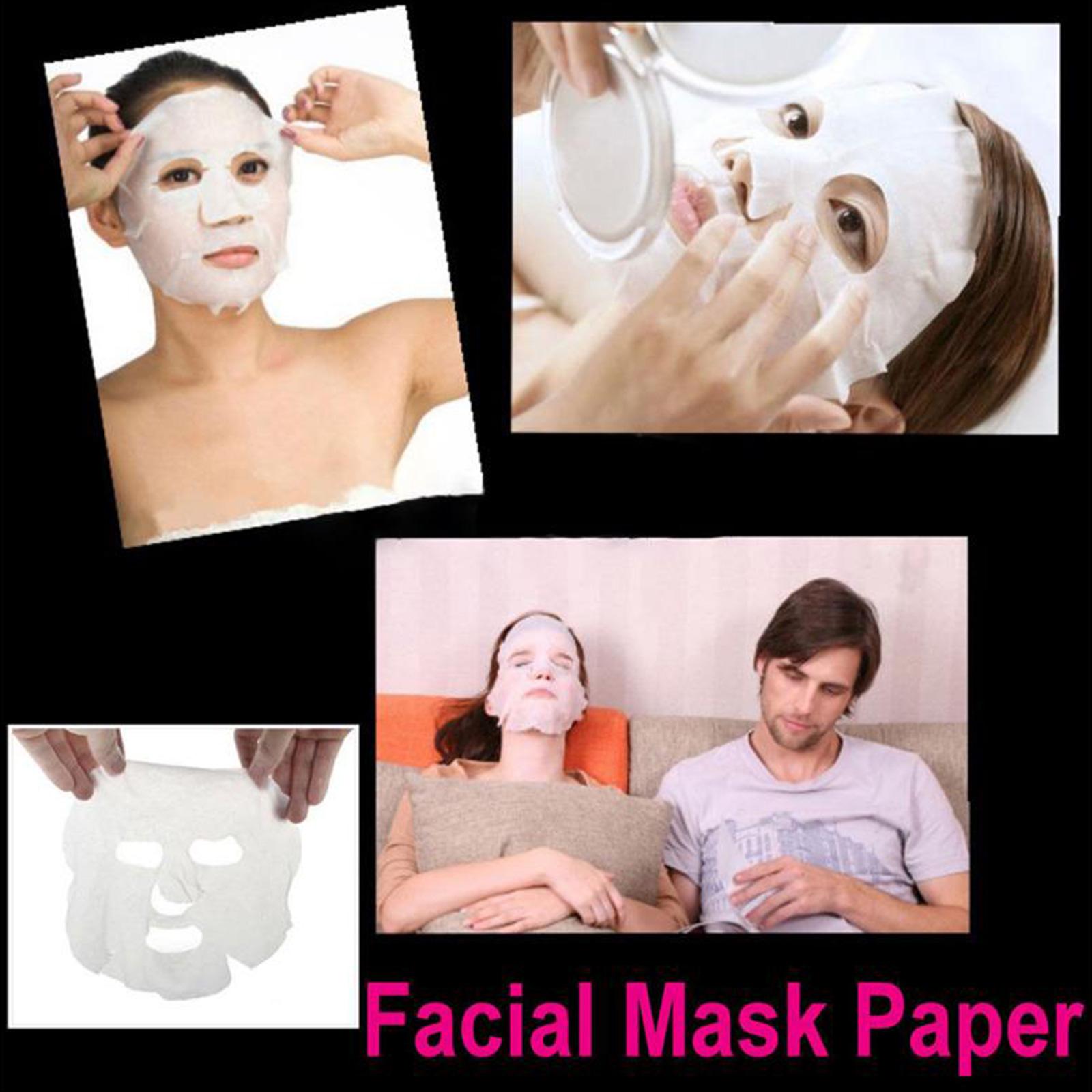 30/50pcs Disposable Compressed - Sheet Face Mask Pack avaliação e preço
