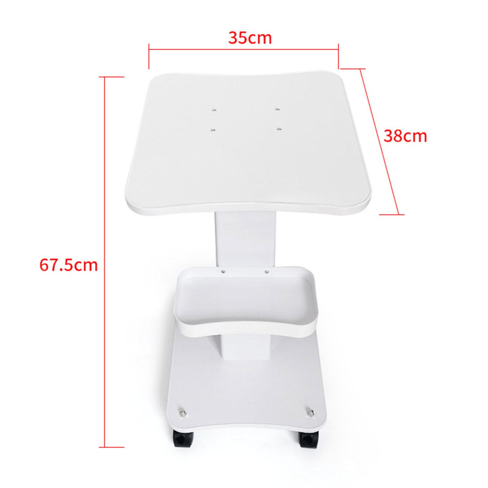 Salon Cart Shelf White 3 Stage - Beauty Lab Makeup avaliação e preço