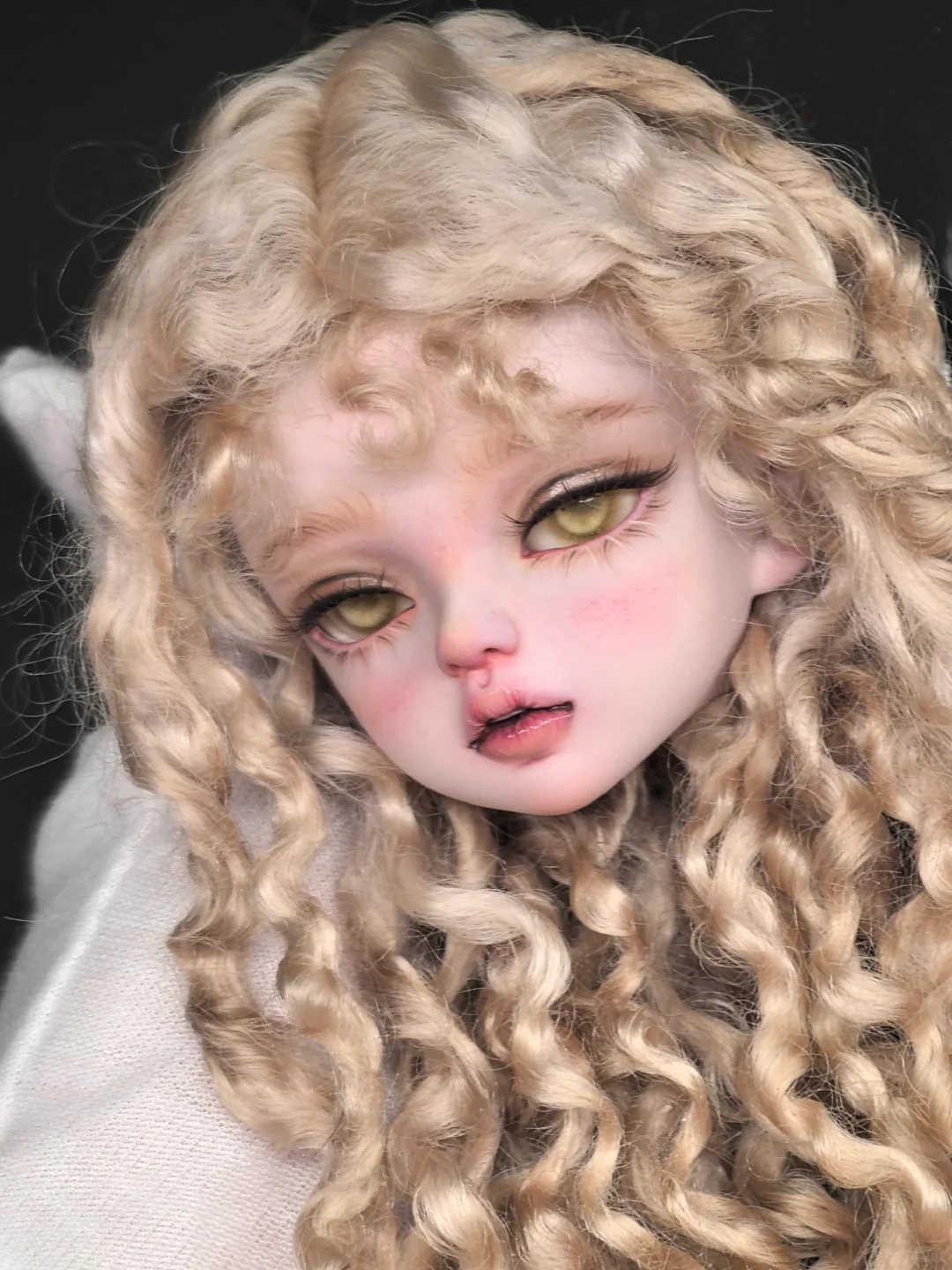1/4 Scale SD BJD Doll Head -re - Just Beauty Makeup avaliação e preço