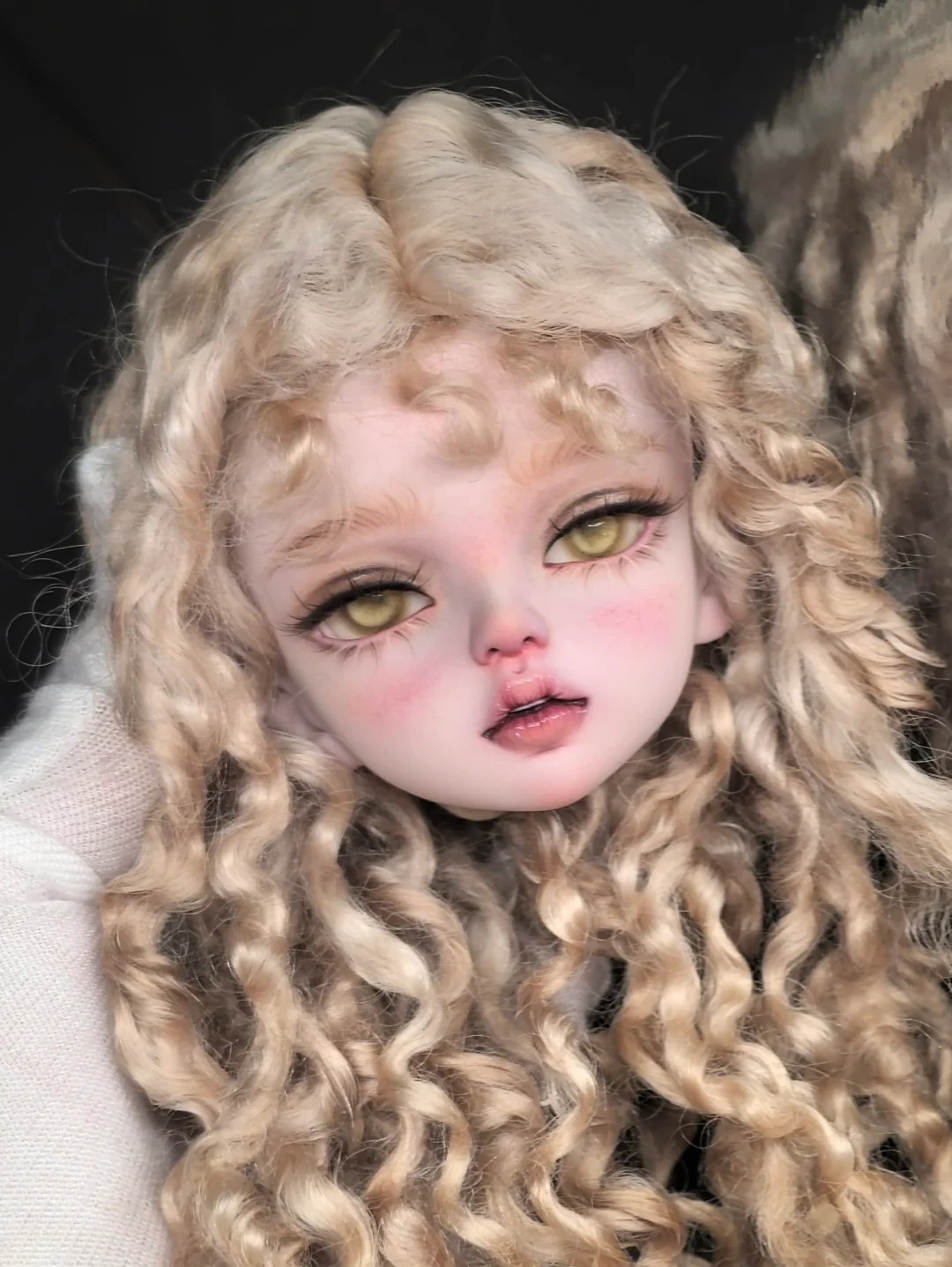 1/4 Scale SD BJD Doll Head -re - Just Beauty Makeup avaliação e preço