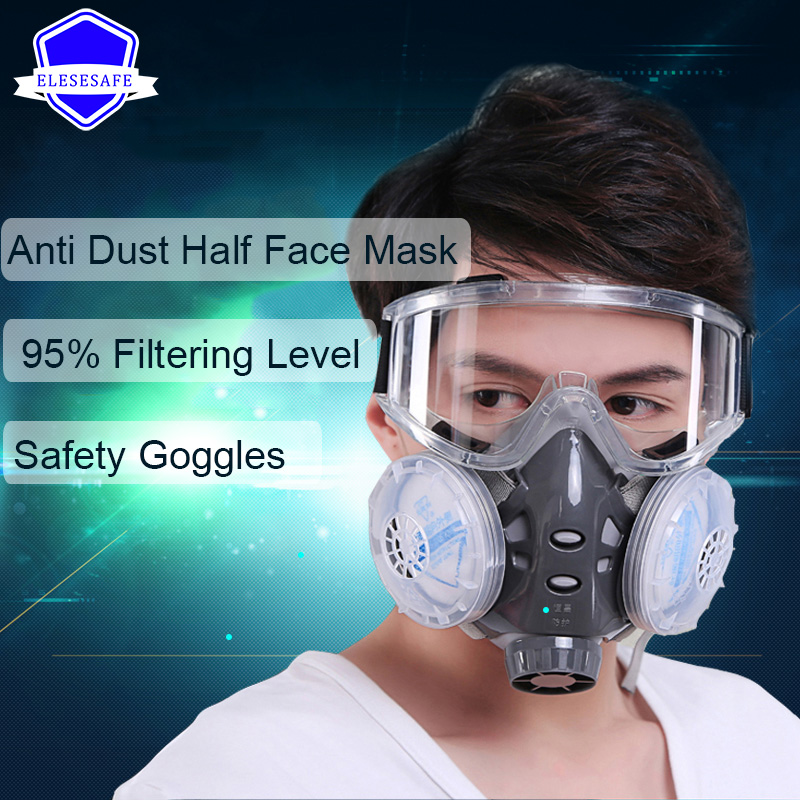 New Anti Dust Mask Full Face R - Sheet Face Mask Pack avaliação e preço
