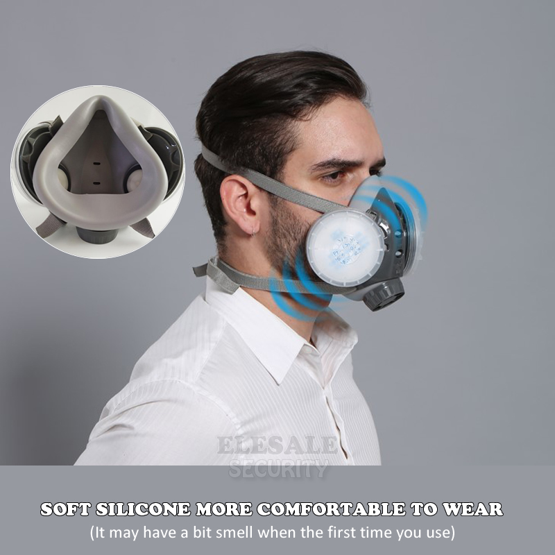 New Anti Dust Mask Full Face R - Sheet Face Mask Pack avaliação e preço