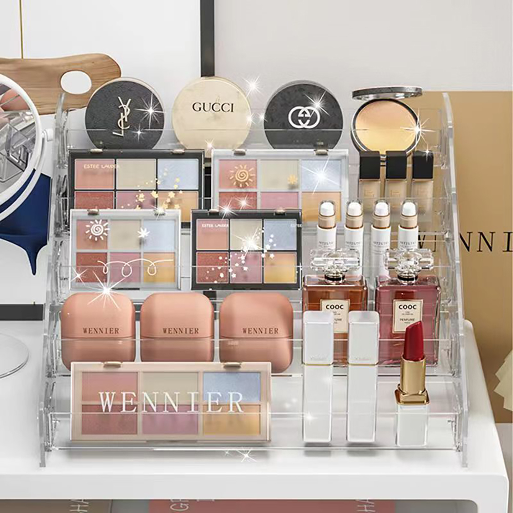Transparent Storage Box Makeup - Eyeshadow Palette avaliação e preço