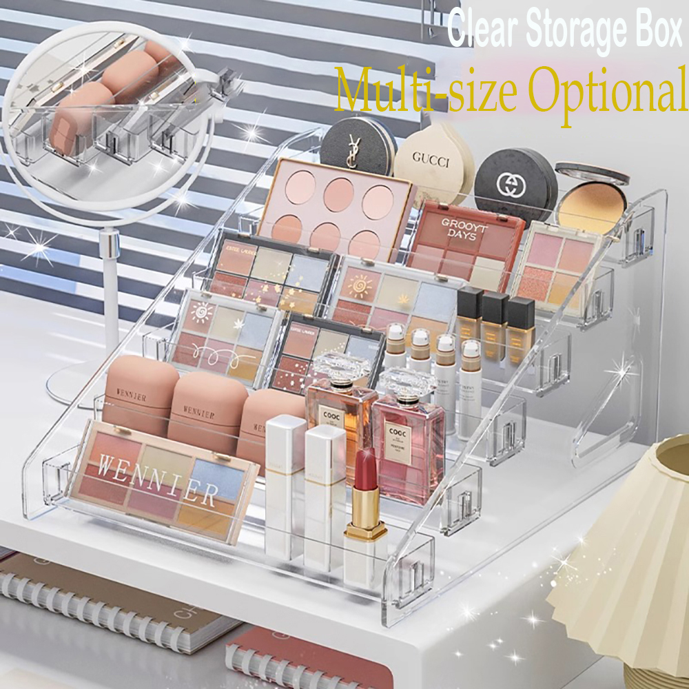 Transparent Storage Box Makeup - Eyeshadow Palette avaliação e preço