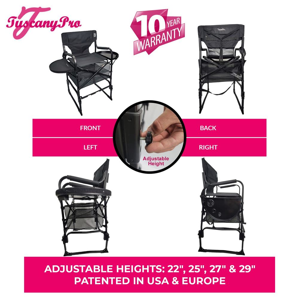 Portable Makeup and Hair Chair - Beauty Makeup Chair avaliação e preço