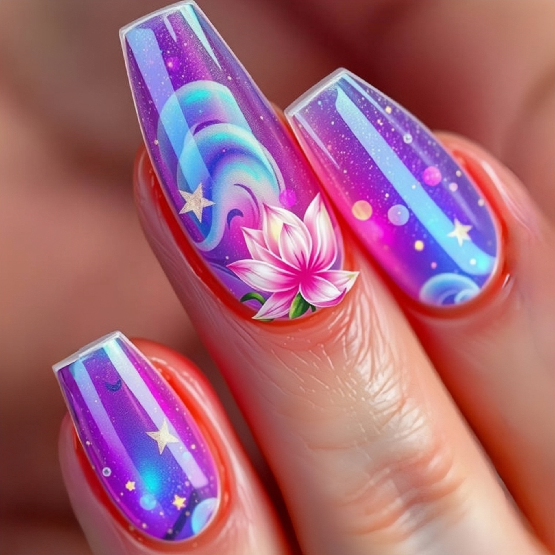 Short Medium long fake nails f - Nail Extension Tips avaliação e preço