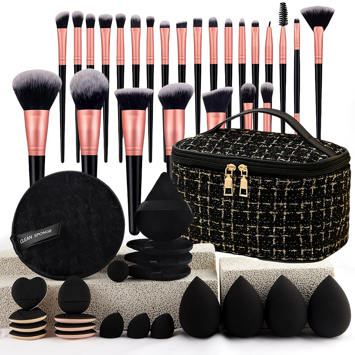 Makeup Brush Set Chic Fragranc - Beauty Makeup Brushes avaliação e preço
