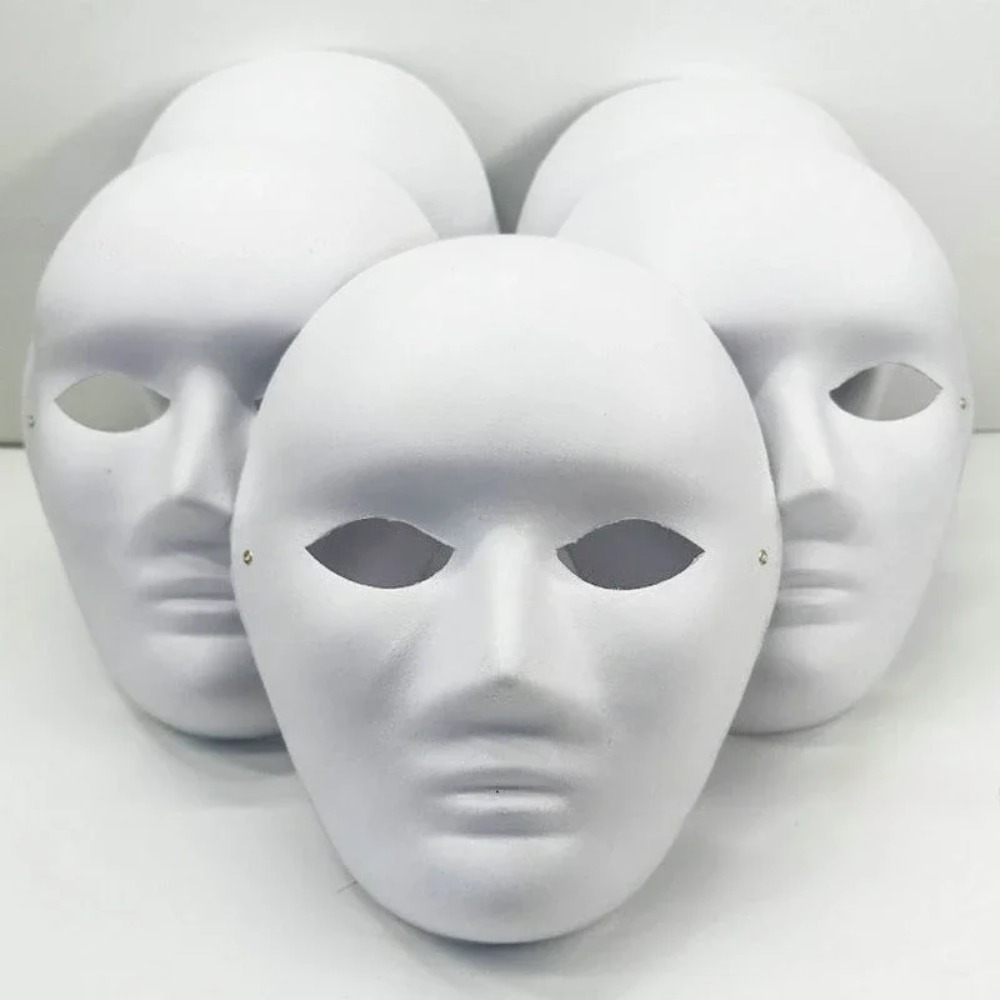 1/10Pcs DIY Full Face Masks Pa - Sheet Face Mask Pack avaliação e preço