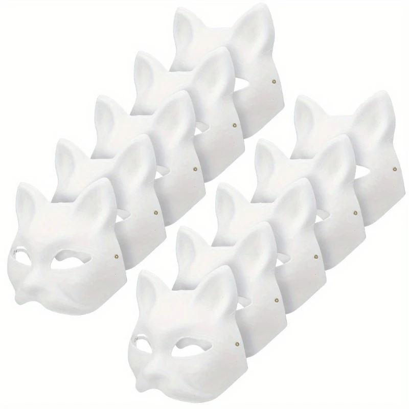 Mask Paper Blank Mask Hallowee - Sheet Face Mask Pack avaliação e preço