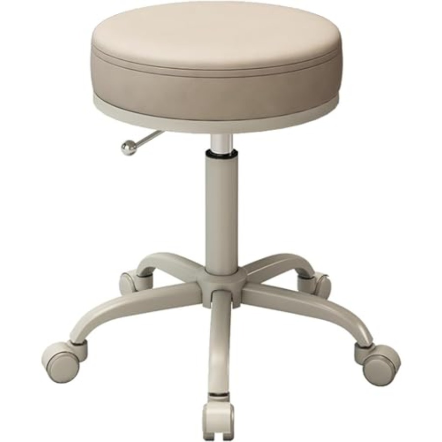 Round Swivel Stool, Modern Bea - Beauty Lab Makeup avaliação e preço