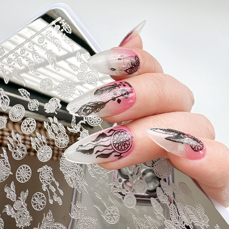 XMQ Stamping Nail Art Plates D - Nail Art Stamping Kit avaliação e preço