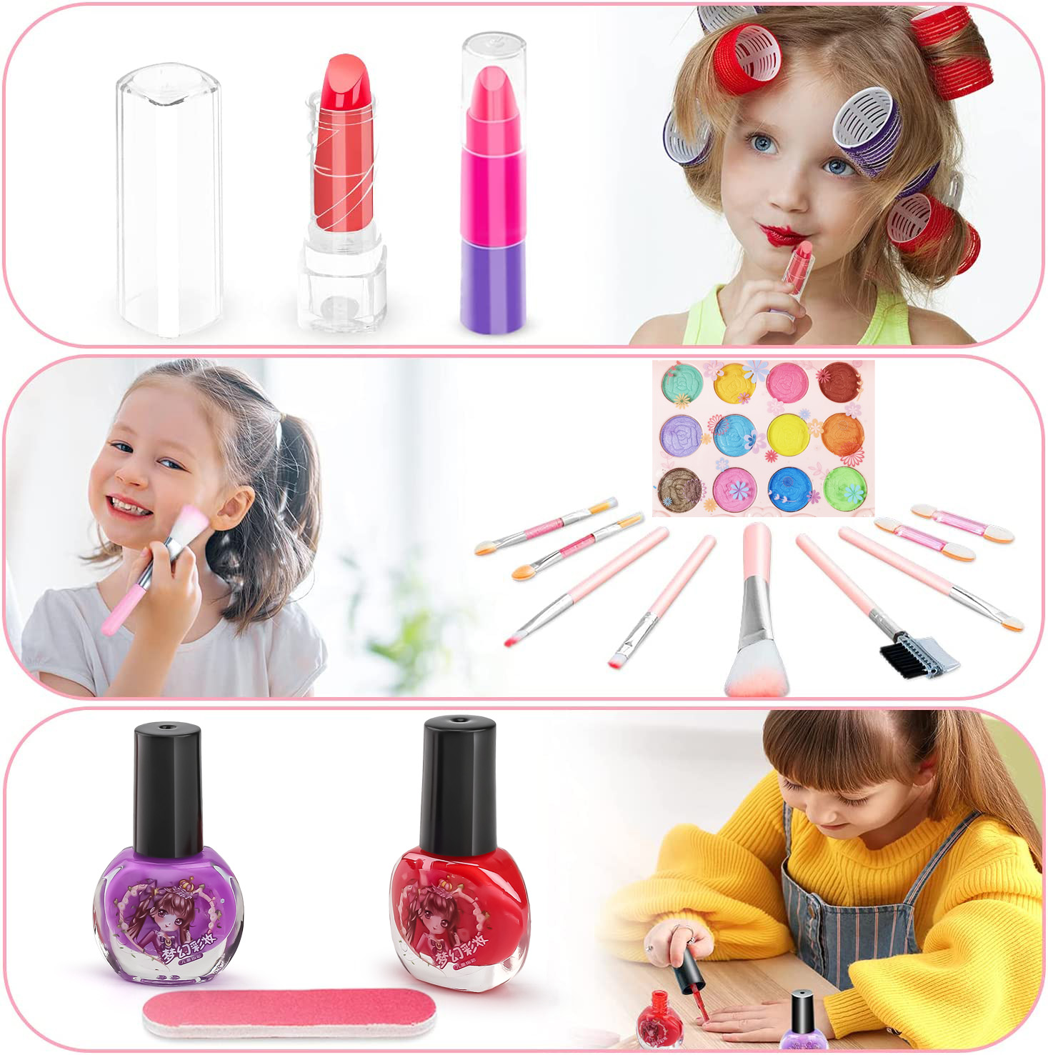Kids Makeup Toy Kit for Girls, - Beauty Y Makeup avaliação e preço