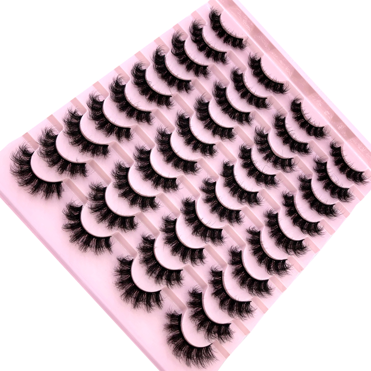 New 20 pairs natural Thick fal - Beauty Full Makeup avaliação e preço