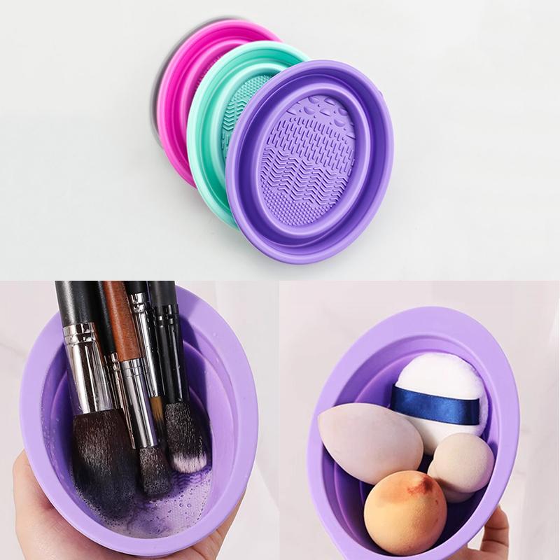 Soft Silicone Makeup Brush Cle - Beauty Makeup Brushes avaliação e preço