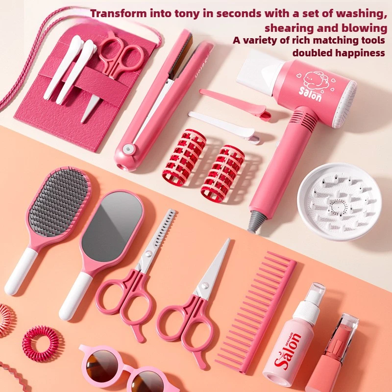 Girls Beauty Salon Set Kids Ha - Beauty Y Makeup avaliação e preço
