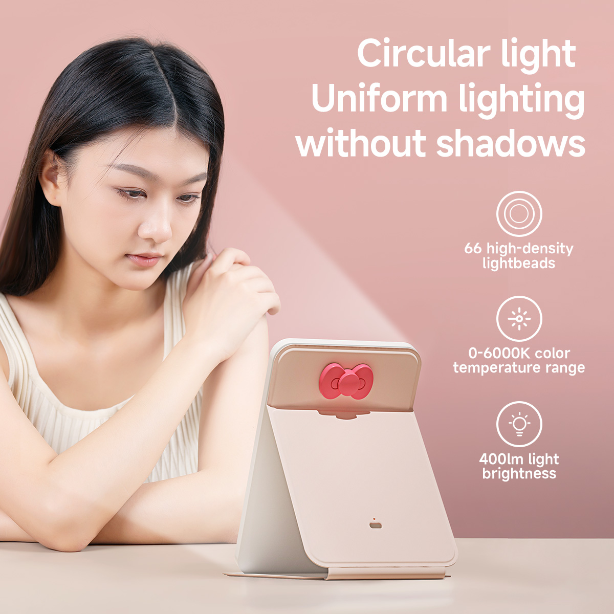 DOCO Makeup Mirror Foldable Po - Beauty Lab Makeup avaliação e preço