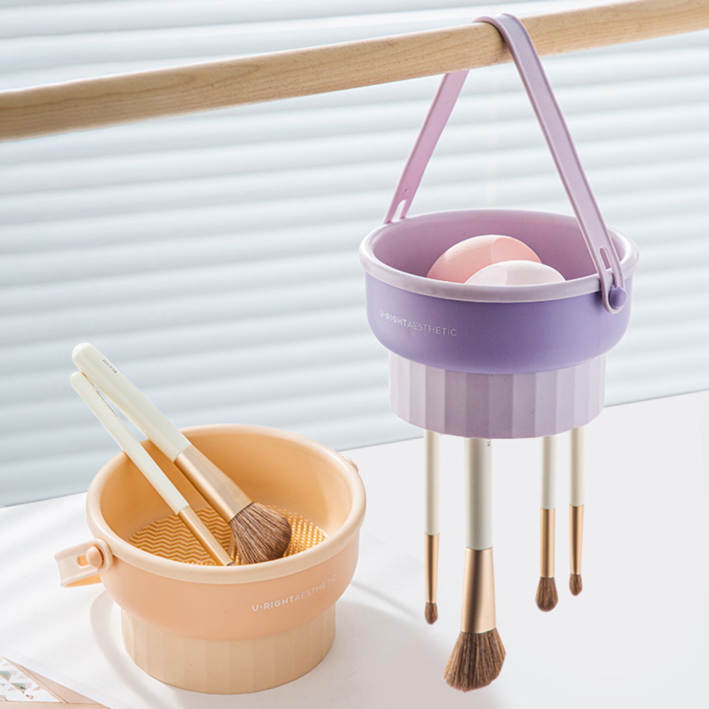 Makeup Brush Cleaning Bucket W - Beauty Makeup Brushes avaliação e preço