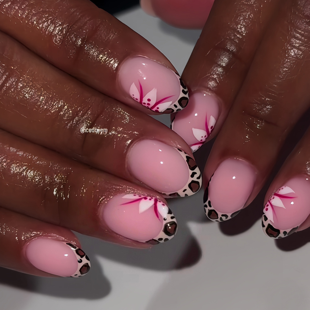 Short long fake nails for wome - Nail Extension Tips avaliação e preço