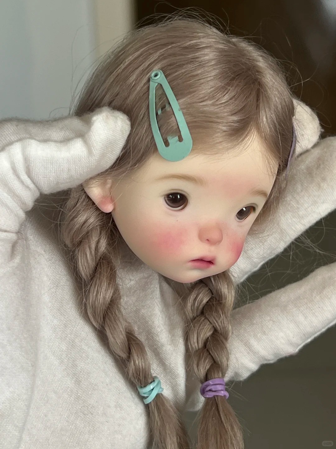 SD BJD Doll 1/6 Landoudou Head - Just Beauty Makeup avaliação e preço