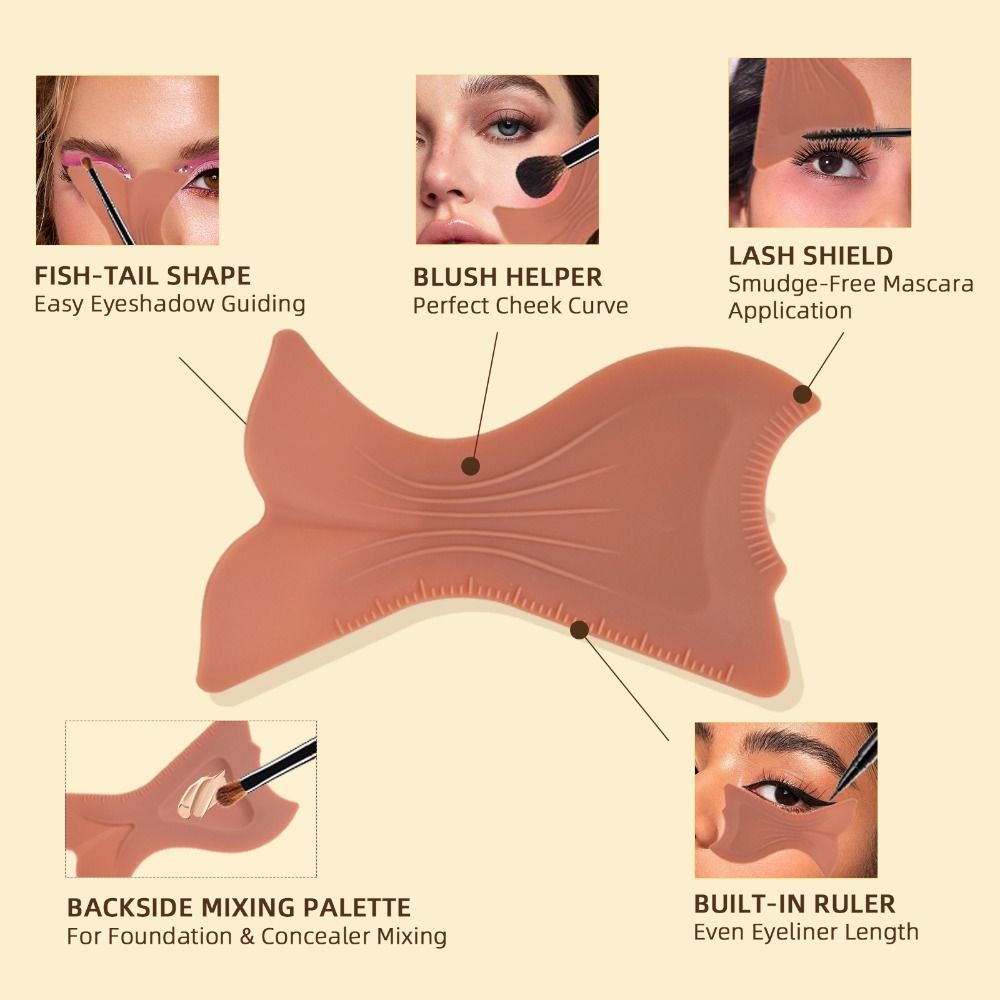 Silicone Material Eye Makeup A - Eyeshadow Palette avaliação e preço