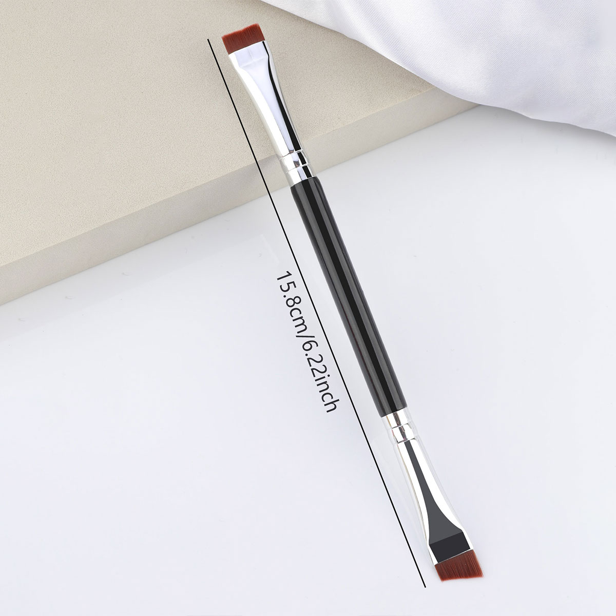 1 double head blade brush, eye - Beauty Full Makeup avaliação e preço