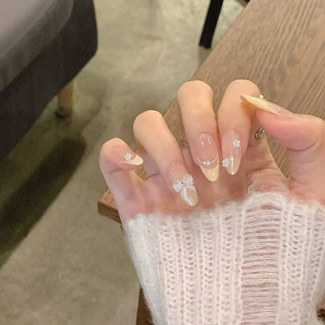 10Pcs Wearable Reuse Finished  - Nail Extension Tips avaliação e preço