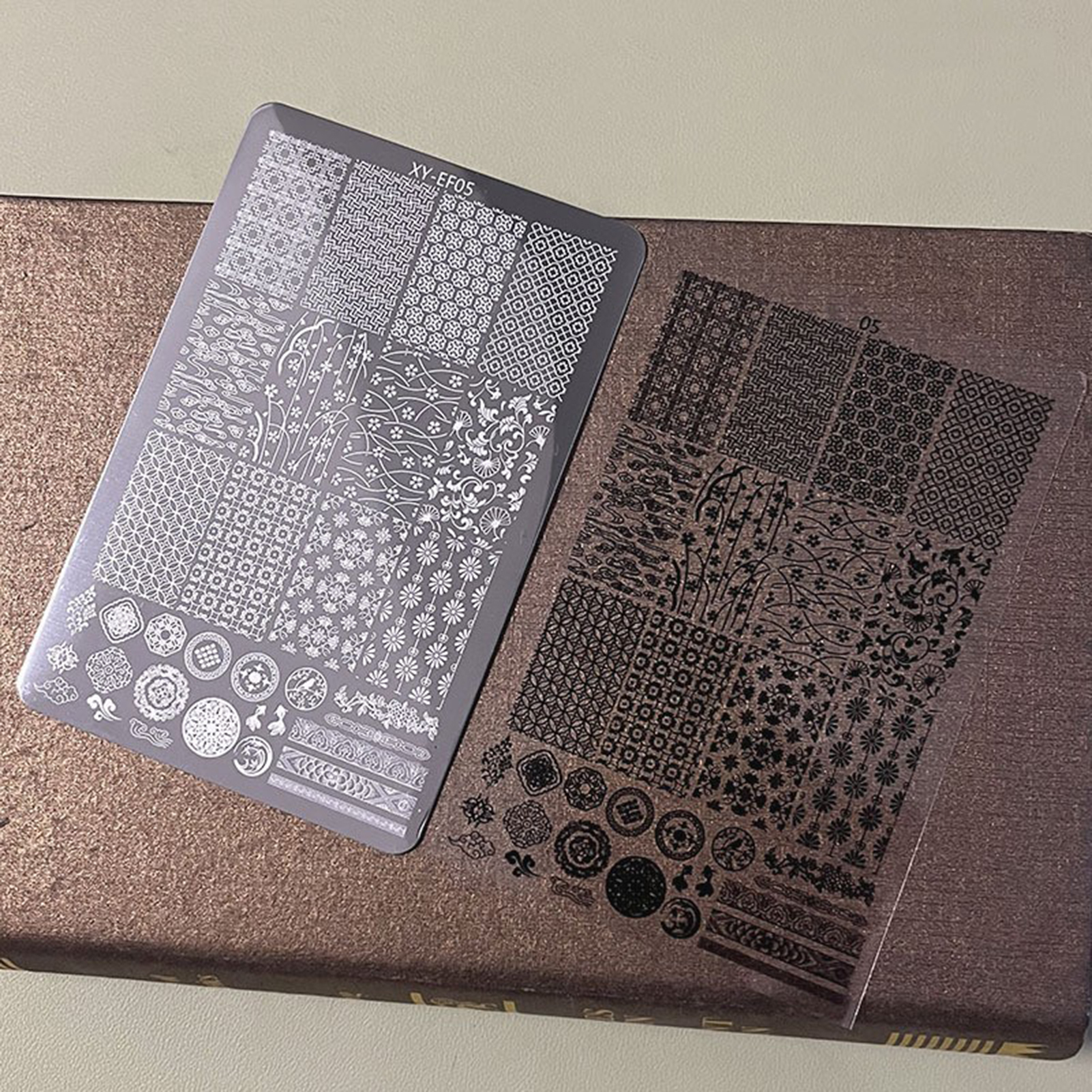 1Pcs Nail Stamping Plates Mult - Nail Art Stamping Kit avaliação e preço