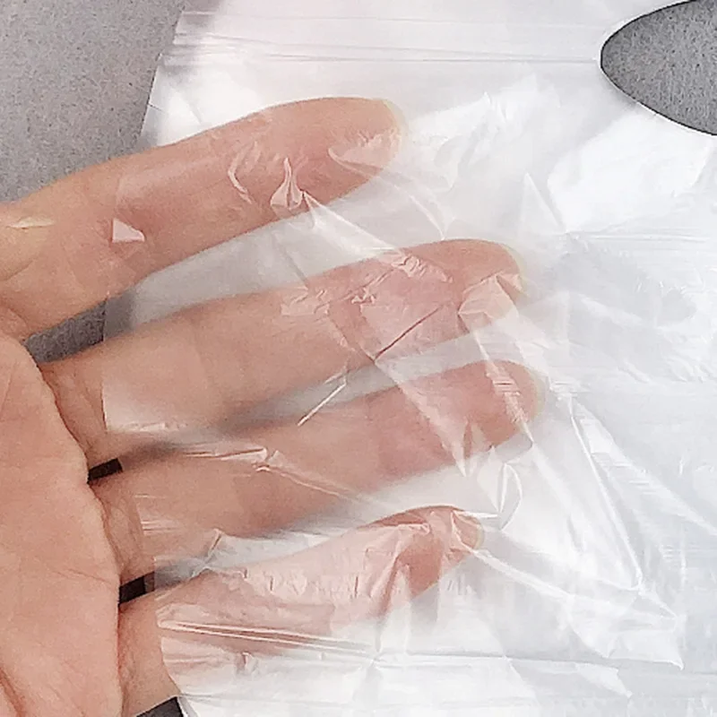Disposable Face Plastic Film T - Sheet Face Mask Pack avaliação e preço