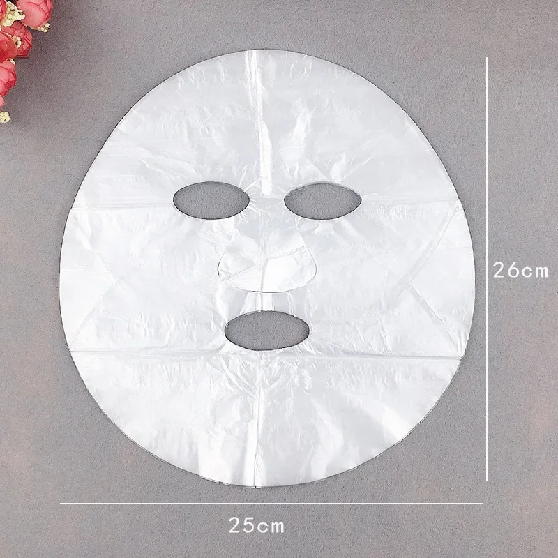 Disposable Face Plastic Film T - Sheet Face Mask Pack avaliação e preço