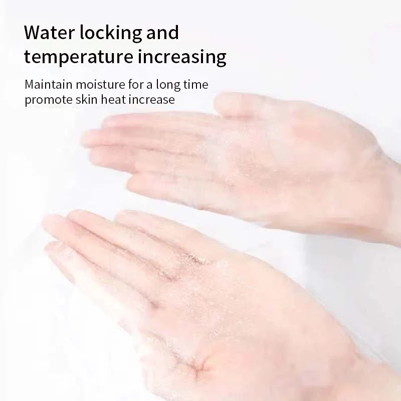 Disposable Face Plastic Film T - Sheet Face Mask Pack avaliação e preço
