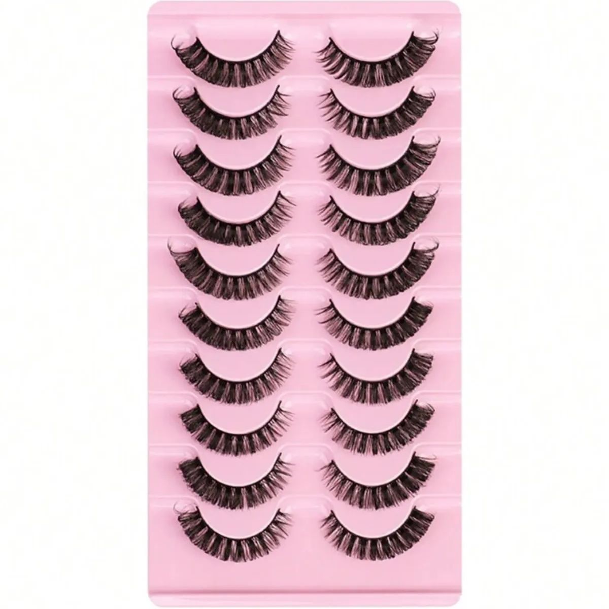 Russian Striped False Eyelashe - Beauty Full Makeup avaliação e preço