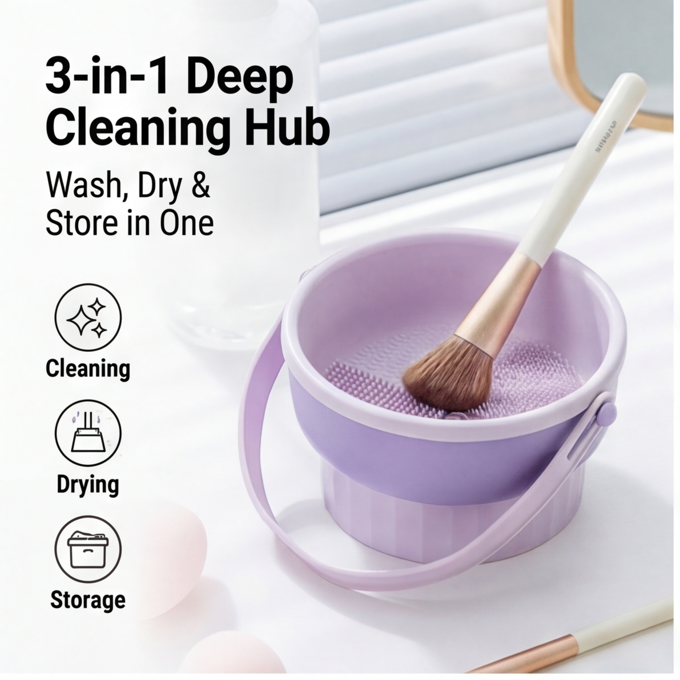 Silicone Makeup Brush Cleaning - Beauty Makeup Brushes avaliação e preço