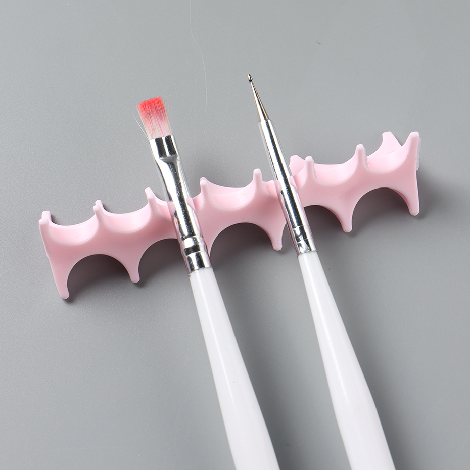 Soft Silicone Nail Pen Holder  - Beauty Full Makeup avaliação e preço