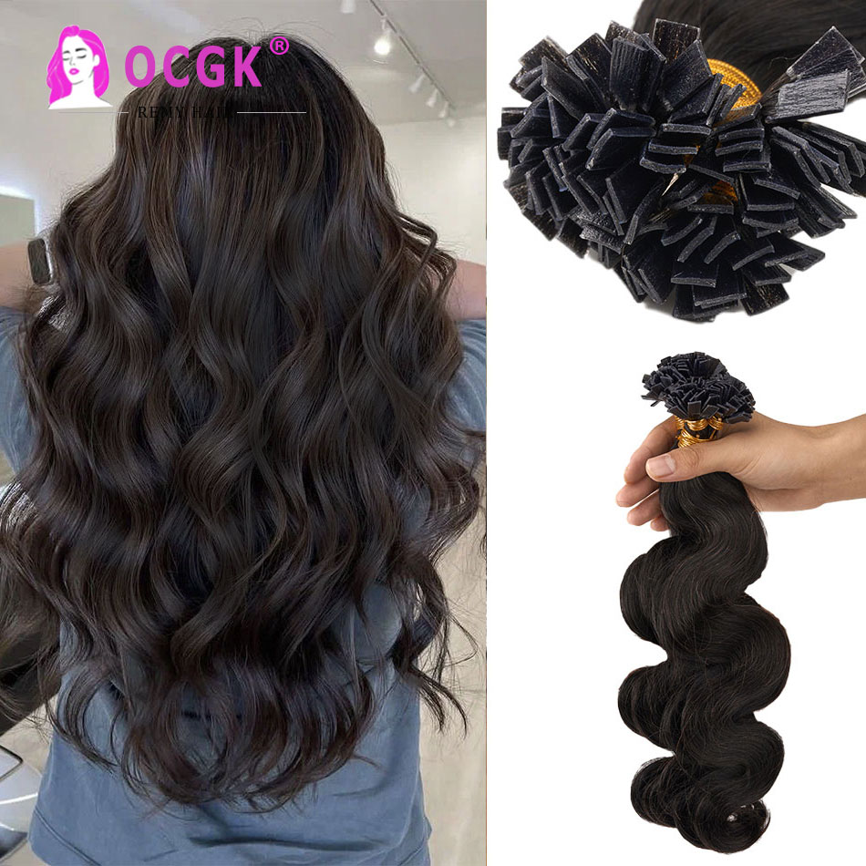 OCGK Body Wave Nail Flat Tip H - Nail Extension Tips avaliação e preço