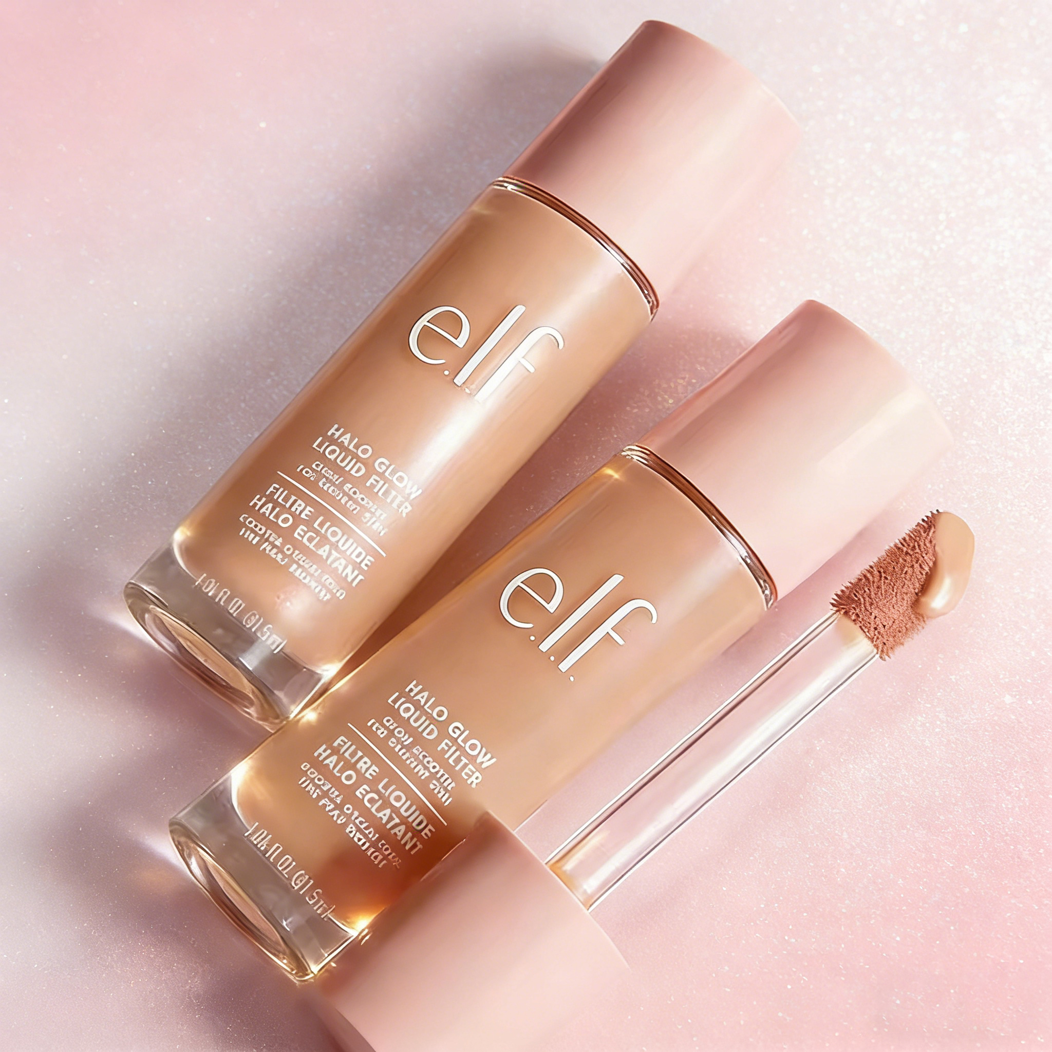 ELF 3 New Shades Halo Glow Liq - Beauty Makeup Filter avaliação e preço