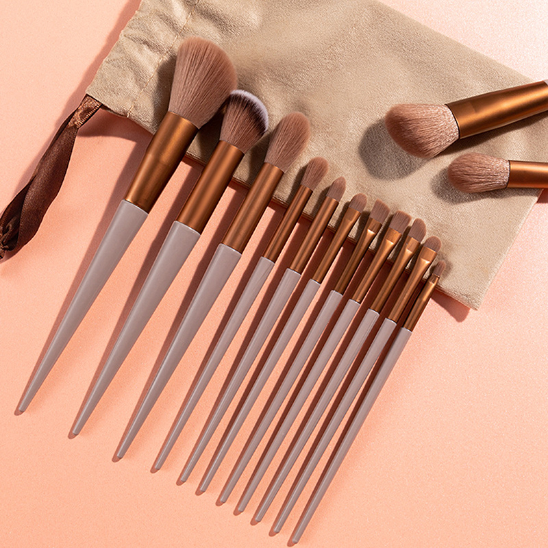 13Pcs Professional Beauty Powd - Beauty Makeup Brushes avaliação e preço