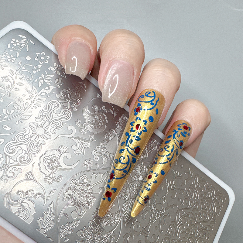 XMQ NAIL ART STAMPING PLATES C - Nail Art Stamping Kit avaliação e preço
