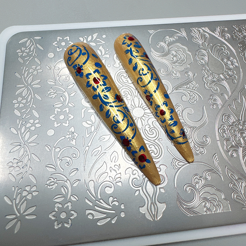 XMQ NAIL ART STAMPING PLATES C - Nail Art Stamping Kit avaliação e preço